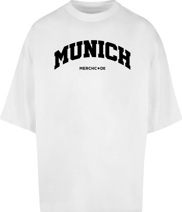 Merchcode Munich Wording - Huge Tee - 116697 (L)