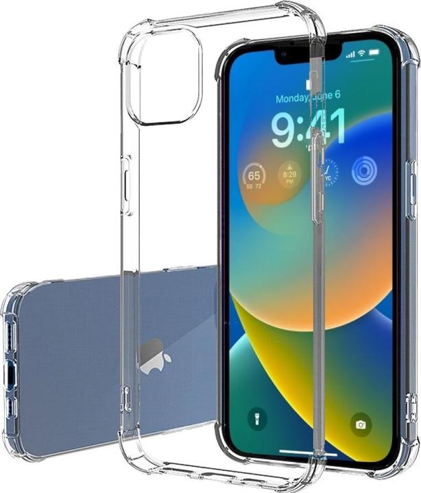 Screenguard Apple iPhone 14 Case Crystal Soft Airbag Bumper (Apple iPhone 14)
