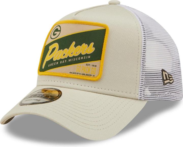 Actual product image New Era Aframe Trucker Green Bay Packers (One size)