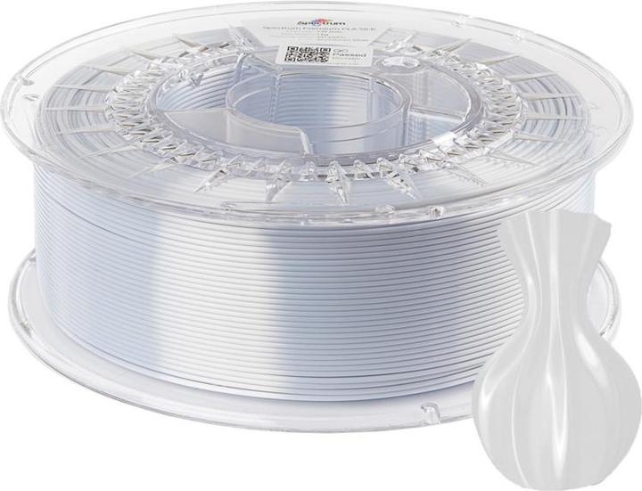 Produktbild Filament PLA SILK aluminium silver 1.0kg 1.75mm (PLA, 1.75 mm, 1000 g, Silber)