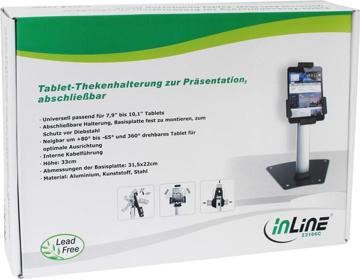 Actual product image InLine Tablet counter holder for presentation