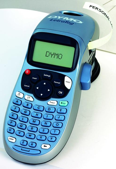 Image du produit Dymo Etiqueteuse manuelle "LetraTag PLUS", incl. 1 ruban papier en blanc & 1 ruban plastique transparent