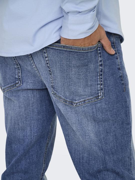 Image du produit Only & Sons ONSWEFT Mittlere Taille Normal geschnitten Jeans Slim Fit Jeans (W31/L30)