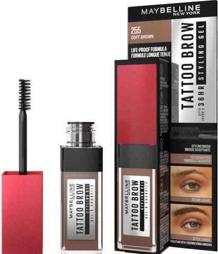 Immagine prodotto Maybelline New York Gel Styling Tattoo Brow 36H (225 Marrone tenue)