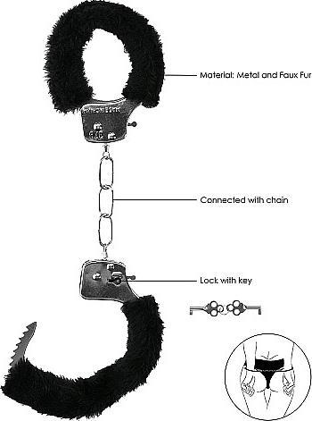 Image du produit Ouch! Pleasure Handcuffs Furry