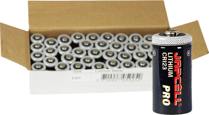 Japcell Lithium (40 pcs., RCR123A)