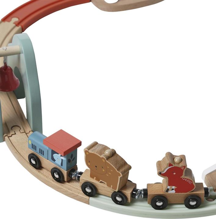 Produktbild Vertbaudet 12-teilige Kleinkinder Holzeisenbahn FSC®