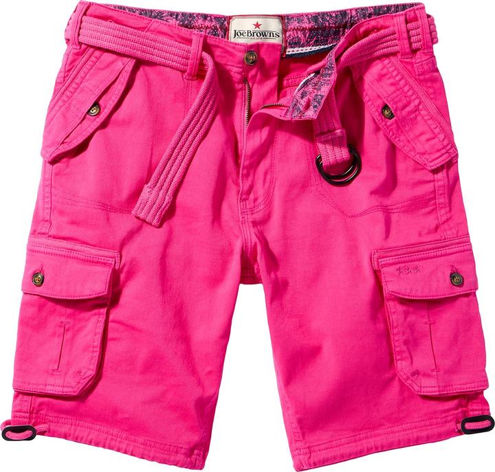 Actual product image Joe Browns Belted Relaxed Fit Cargo Shorts (38)