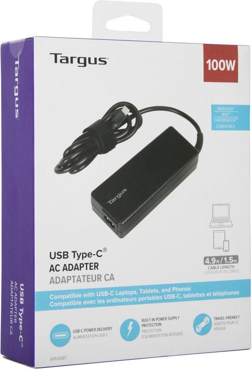 Produktbild Targus 100W USB Type-C Charger (100 W)