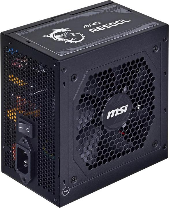 Actual product image MSI MAG A650GL (650 W)