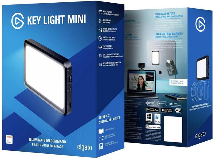Actual product image Elgato Key Light Mini (Further permanent lights)