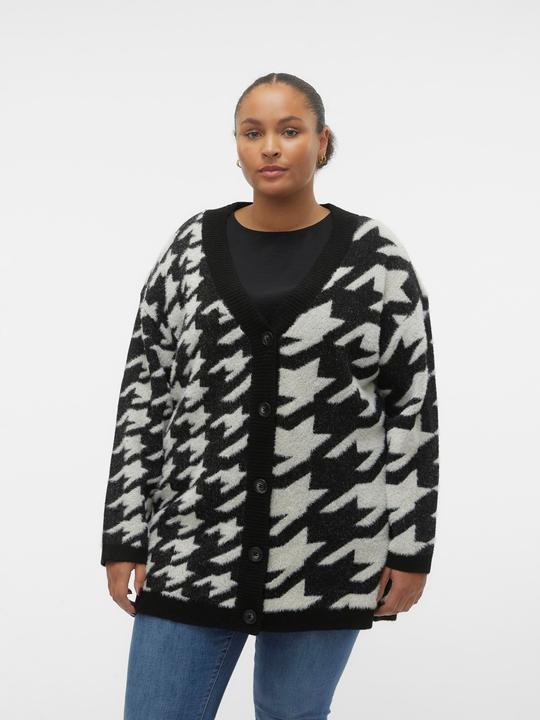 Produktbild Vero Moda VMCMIRA LS V-NECK LONG CARDIGAN CUR Strickjacke (M)