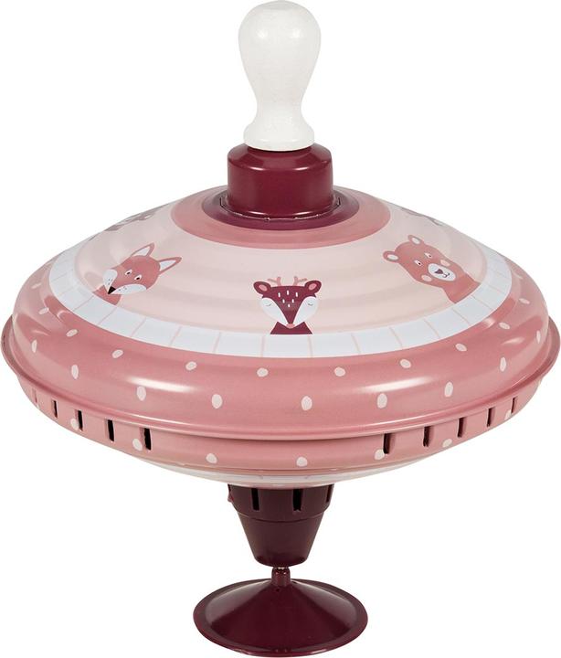 Actual product image Goki Humming top lifestyle mallow