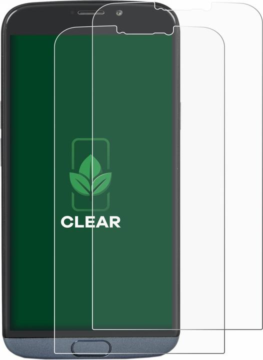 Actual product image ScreenLeaf Protective film sustainable screen protector screen protector film clear transparent (2 Piece, Doro 8050 Plus)