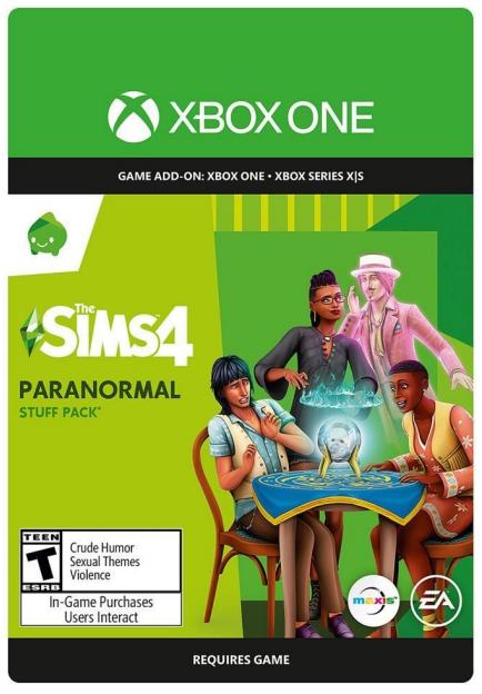 Actual product image Microsoft The Sims 4 Paranormal Phenomena Accessories Pack (Xbox One X, Xbox Series X, Xbox One S, Xbox Series S)