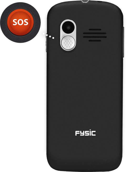 Produktbild Fysic F10 - Eenvoudige Mobiele Telefoon voor Senioren met SOS Paniekknop - Zwart (2.20", 4G)
