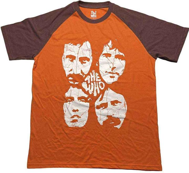 The Who Faces (BrownOrange) Raglan