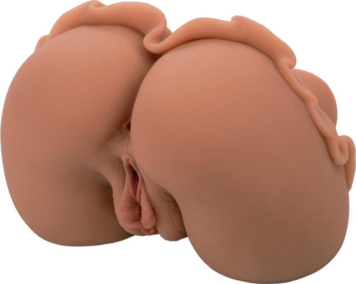 Produktbild CalExotics The Homecoming Queen Doppelt Realistischer Masturbator Karamell
