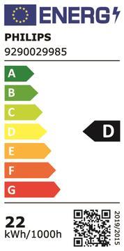 Energie-Label Philips LED-Tube (G13, 21.70 W, 3400 lm, 1 x, D)