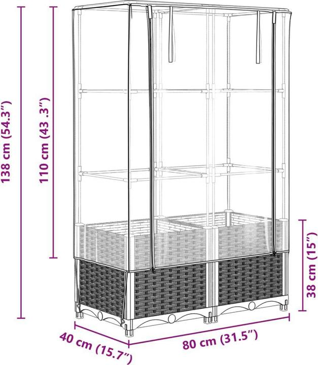 Actual product image VidaXL Lidiia