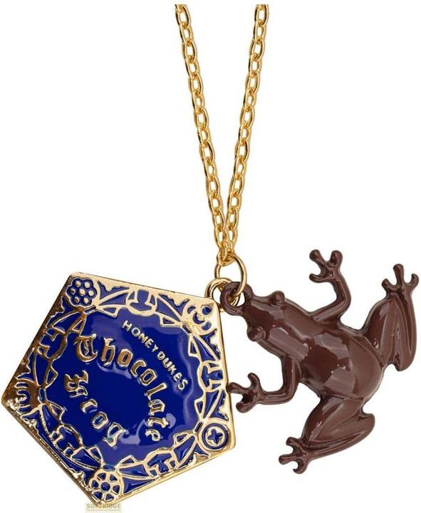 Cinereplicas Harry Potter Halskette & Anhänger Chocolate Frog Ver. 2 (Eisen, Zink-Legierung)