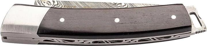 Produktbild Fontenille Pataud Taschenmesser LE THIERS POCKET, 160-lagiger Twist-Damasteel, Back Lock, Edelstahlbacken, Ebenholz-G