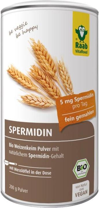 Raab Spermidin Pulver aus Weizenkeim Bio (1 Stück, Pulver, 200 g)