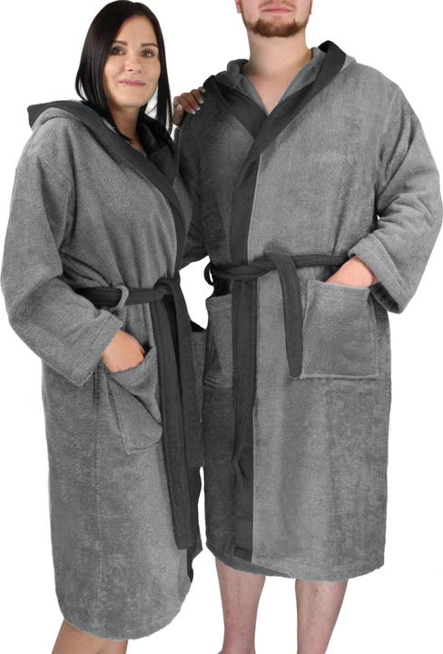 Actual product image Normani Bathrobe Two-Tone (L)
