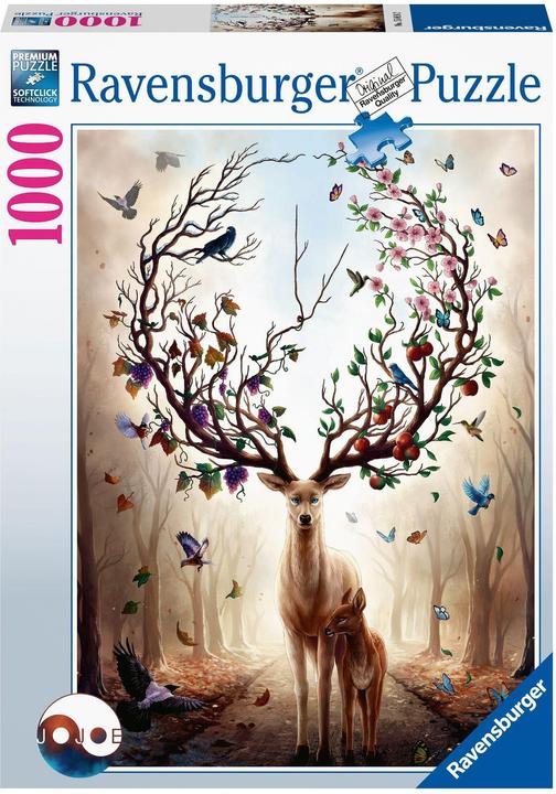 Actual product image Ravensburger Magic stag (1000 pieces)