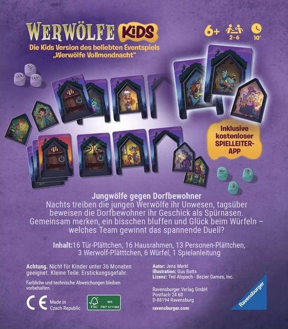 Produktbild Ravensburger Werwölfe (Deutsch)