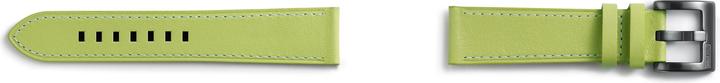 Image du produit Strap Studio Leather Strap vert olive (20 mm, Cuir)