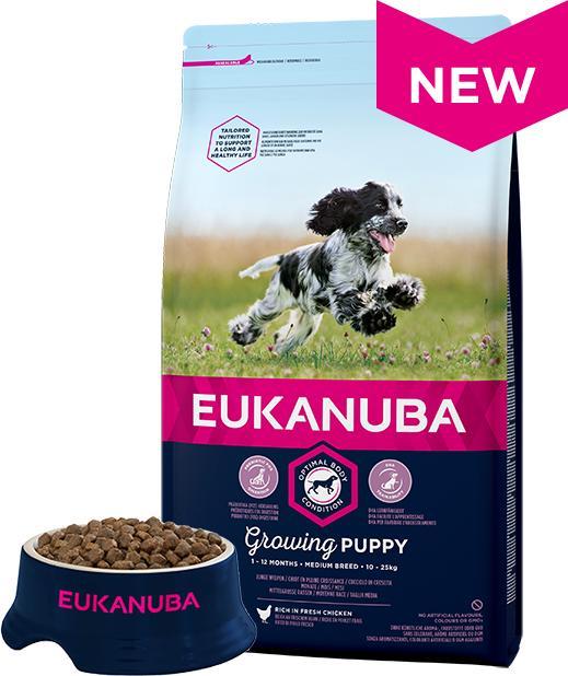 Eukanuba Pollo per cuccioli di razza media (Junior, 1 pz., 15000 g)