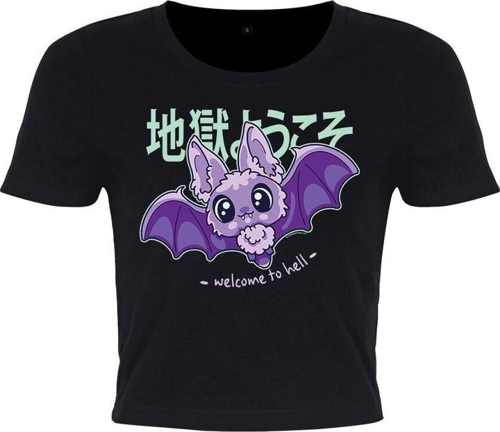 Maro Kawaii Welcome To Hell Kurzes Top
