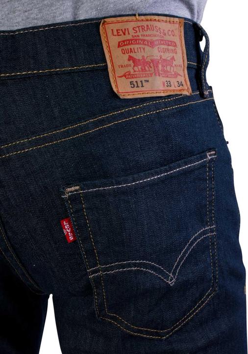 Actual product image Levis 511 jeans rinsed playa (W33/L34)