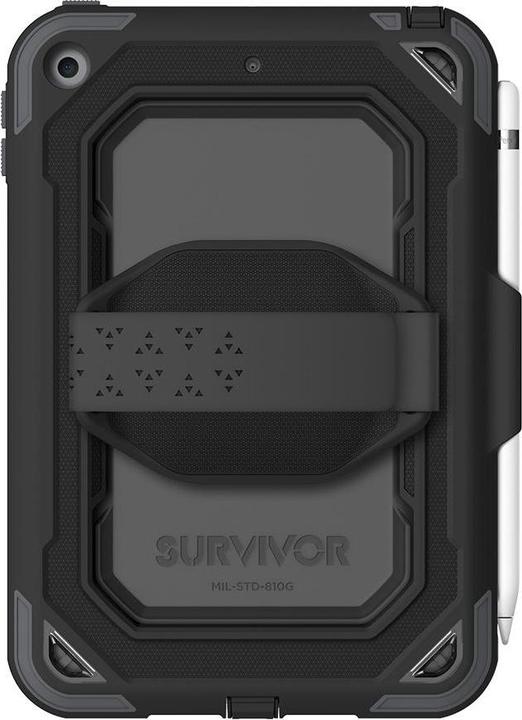 Produktbild Griffin Survivor All-Terrain - Schutzhülle für Tablet - widerstandsfähig - Grau, Schwarz (iPad mini 2019 (5. Gen))