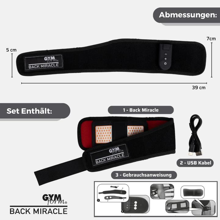 Immagine prodotto Gymform Back Miracle Sport