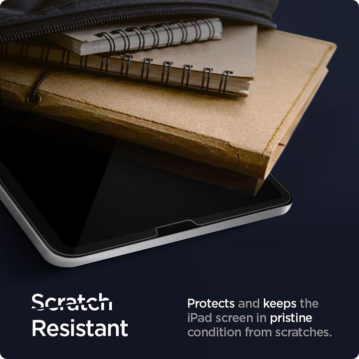 Produktbild Spigen tempered glass Glas.TR "EZ FIT" for iPad Air 4 2020 / 5 2022 (1 Stück, iPad Air 2020 (4. Gen))