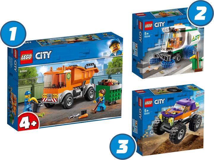 Produktbild LEGO Value Pack 3 – City Great Vehicle (66686, LEGO City)
