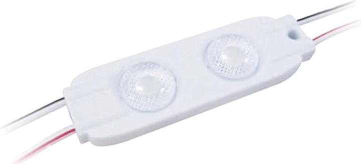 Immagine prodotto L&S Catena di moduli LED 24 V per scatole luminose (Bianco freddo, 70 cm, Esterno)