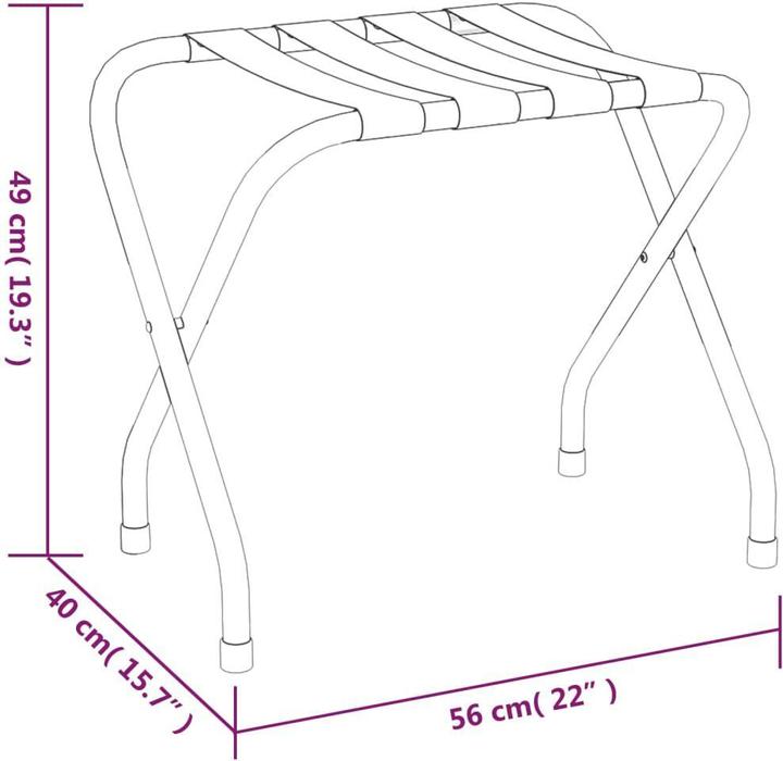 Image du produit VidaXL Rusty (Pèses bagage)