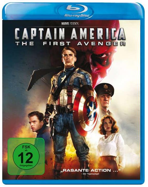Produktbild Captain America: The First Avenger (Blu-ray, 2011, Spanisch, Englisch, Italienisch, Deutsch, Französisch)