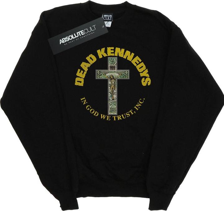 Actual product image Dead Kennedys Mens In God We Trust Sweatshirt (3XL)