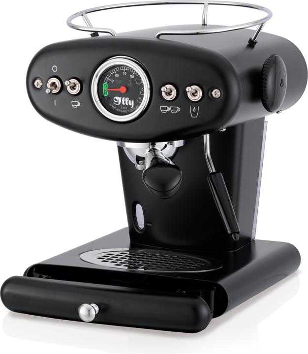 Productafbeelding Illy X1 Verjaardagmachine voor gemalen koffie en E.S.E. pods (zwart)