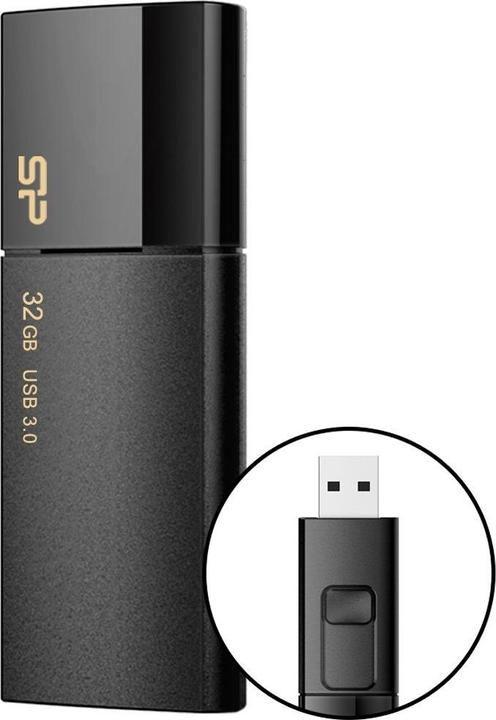 Actual product image Silicon Power Blaze B05 (32 GB, USB-A, USB 3.0)
