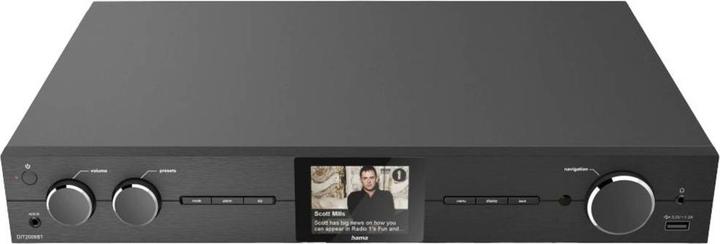 Produktbild Hama HiFi-Tuner DIT2006BT (DAB, FM, DAB+, Internetradio, WLAN, Bluetooth)