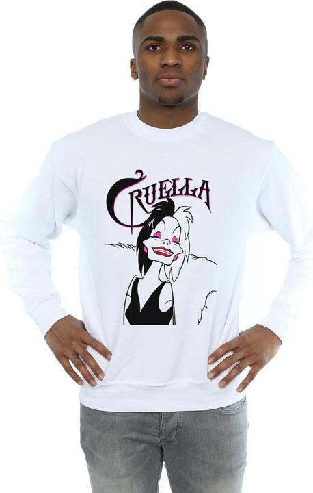 Produktbild Disney Cruella De Vil Evil Smile Sweatshirt (XL)