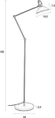Produktbild Zuiver Floor Lamp Jona (E27)