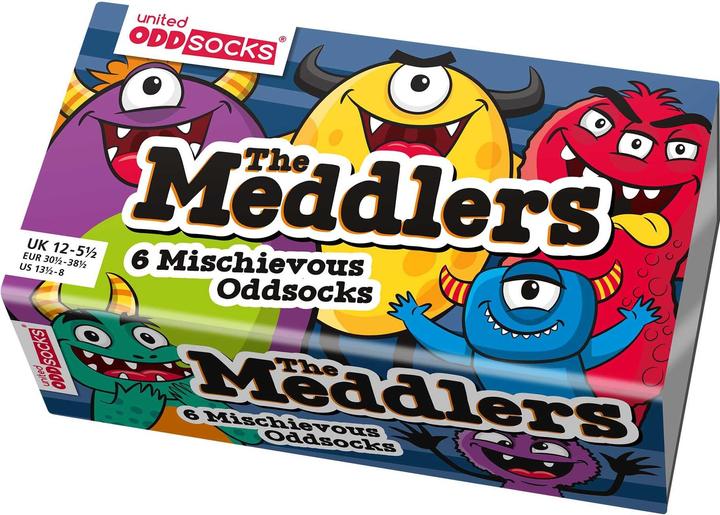 Actual product image United Oddsocks The Meddlers (pack of 3, 30 - 38)