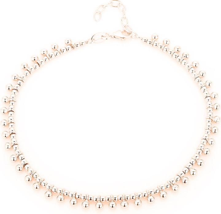 Produktbild Leyda Fusskette Kugelanhänger (vergoldet 750 / 18 K Gold, Silber 925, 26 cm)