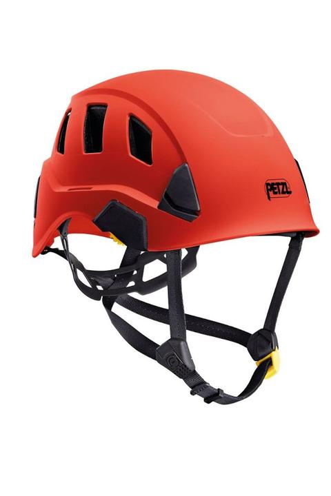 Petzl Leichter Schutzhelm für Höhen und Boden - rot (53 - 63 cm)
